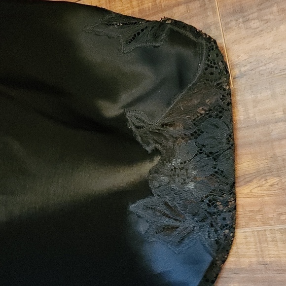 NWT Gorgeous Polo Ralph Lauren Black Lacy Slip Dress-Size 6​​​​​​​​ - Picture 3 of 7